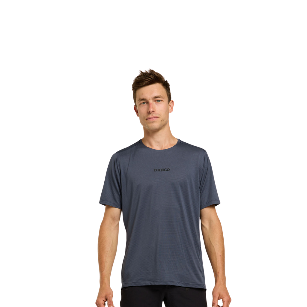 DHaRCO Mens Ather Short Sleeve Jersey - Storm
