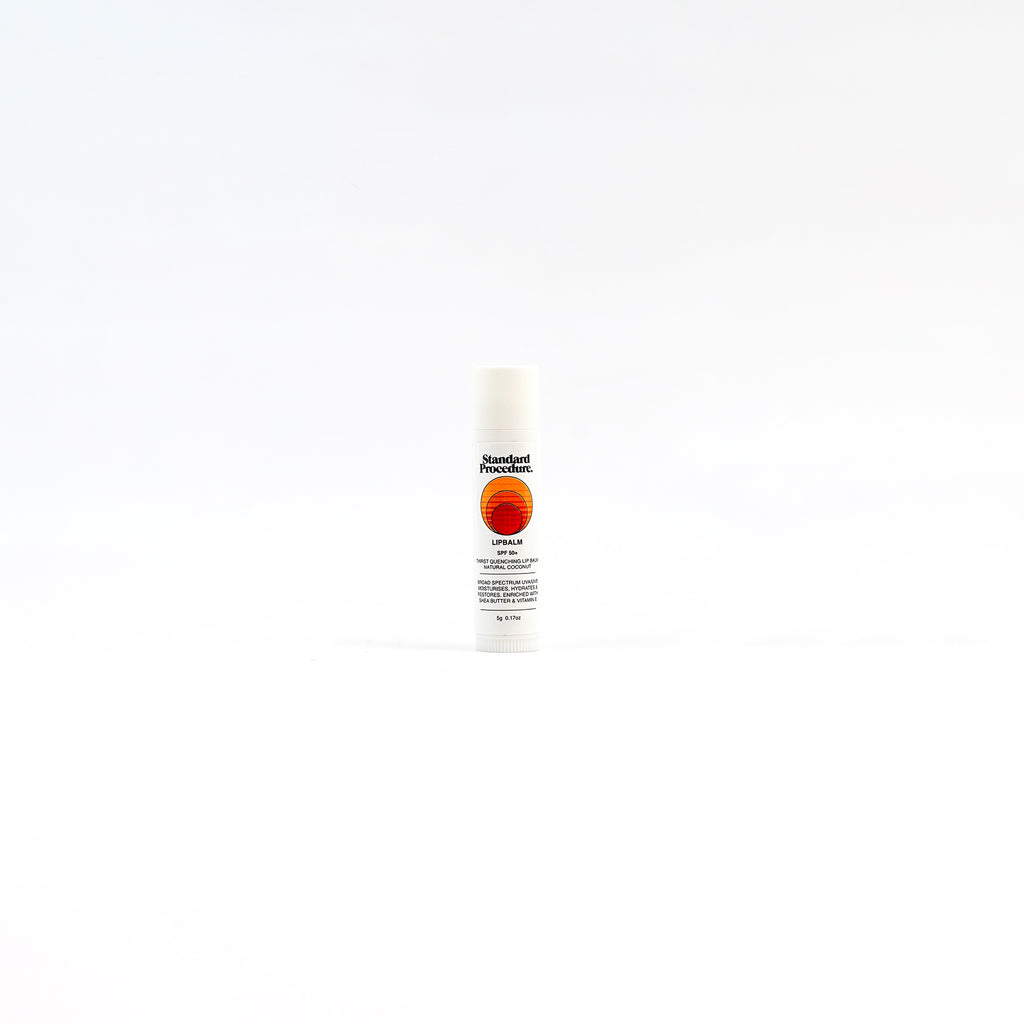 标准程序。SPF 50+ 润唇膏 - 天然椰子