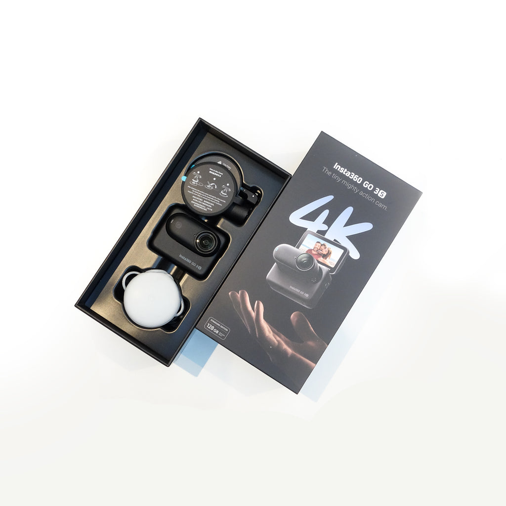 Preloved / Insta 360 Go 3S Action Camera Black Camera Bundle