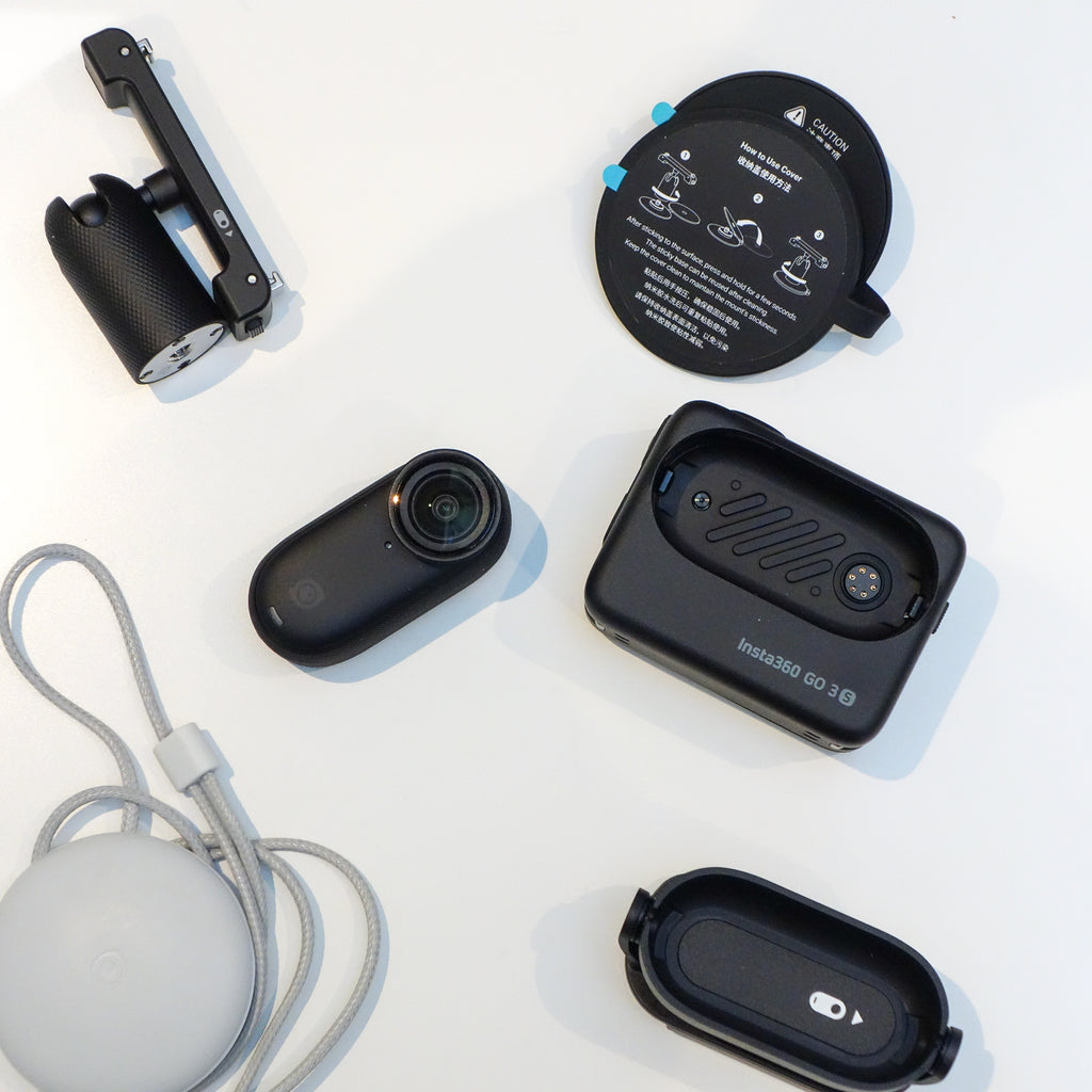 Preloved / Insta 360 Go 3S Action Camera Black Camera Bundle