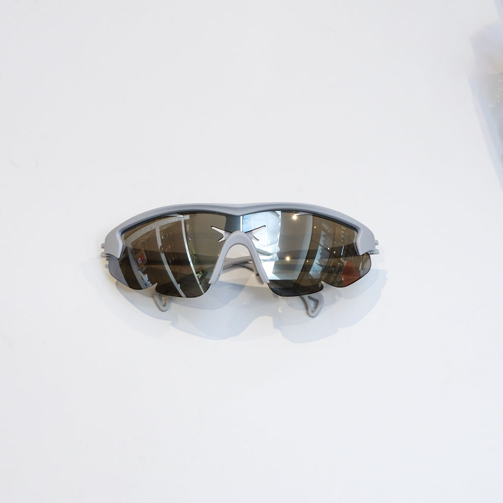 Preloved / District Vision + PAF Junya Racer - Cement (D+ Copper Mirror Lens)