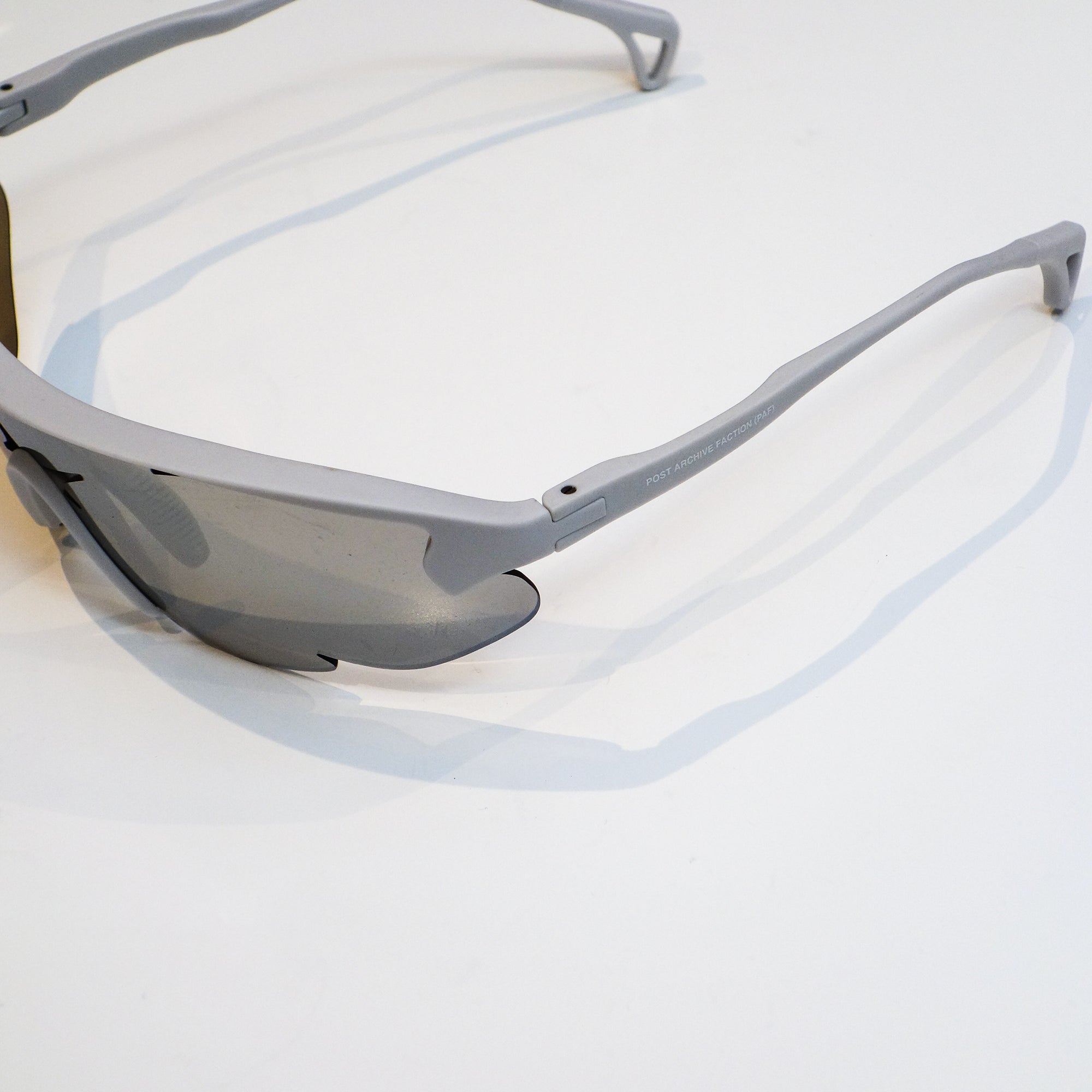 Preloved / District Vision + PAF Junya Racer - Cement (D+ Copper Mirror Lens)