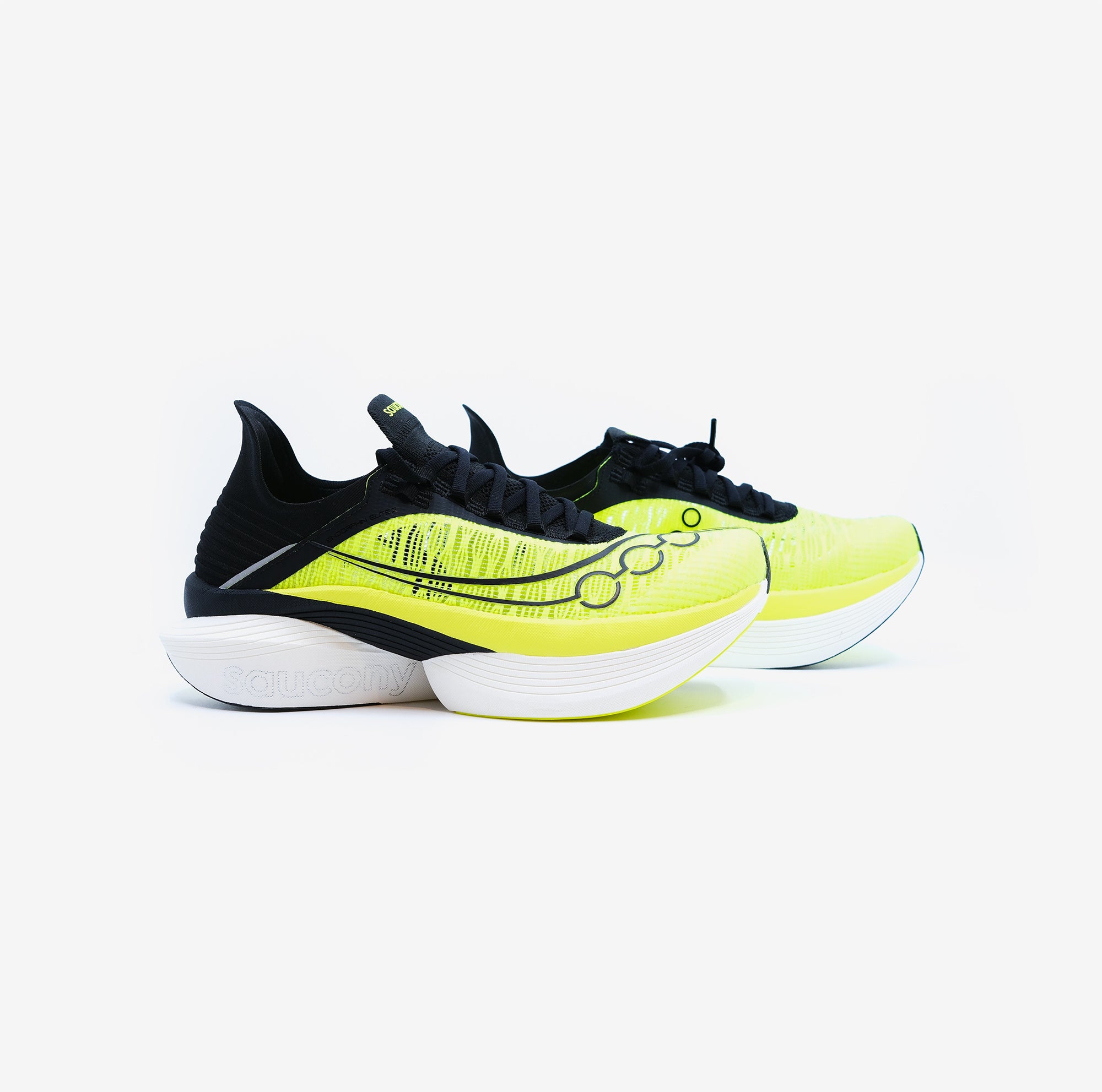 Saucony Endorphin Elite 2 - 柠檬黄/黑色