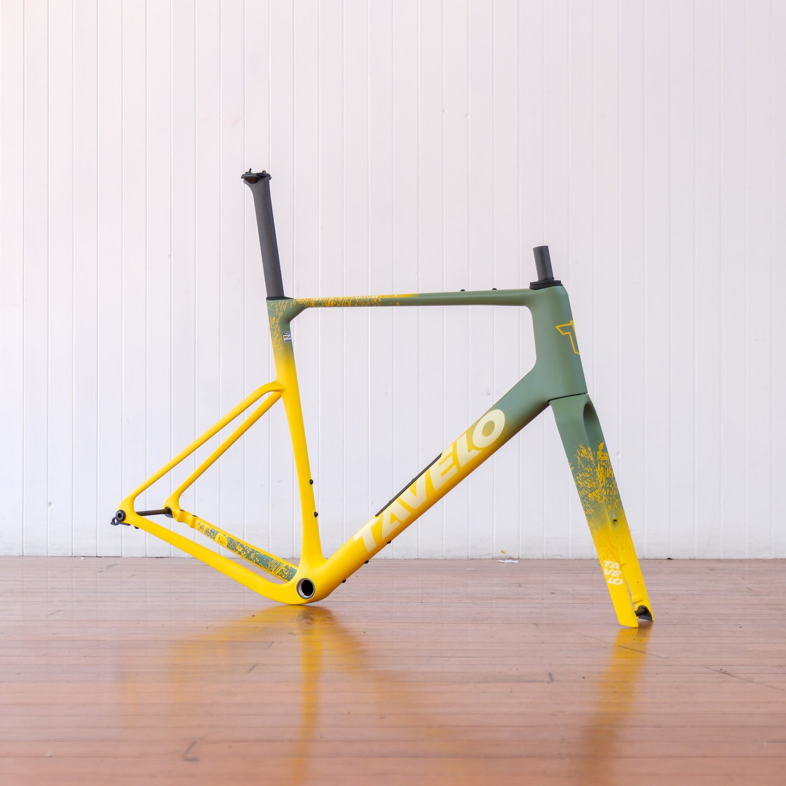Tavelo GROW Gravel Frameset - Ochre Dirt