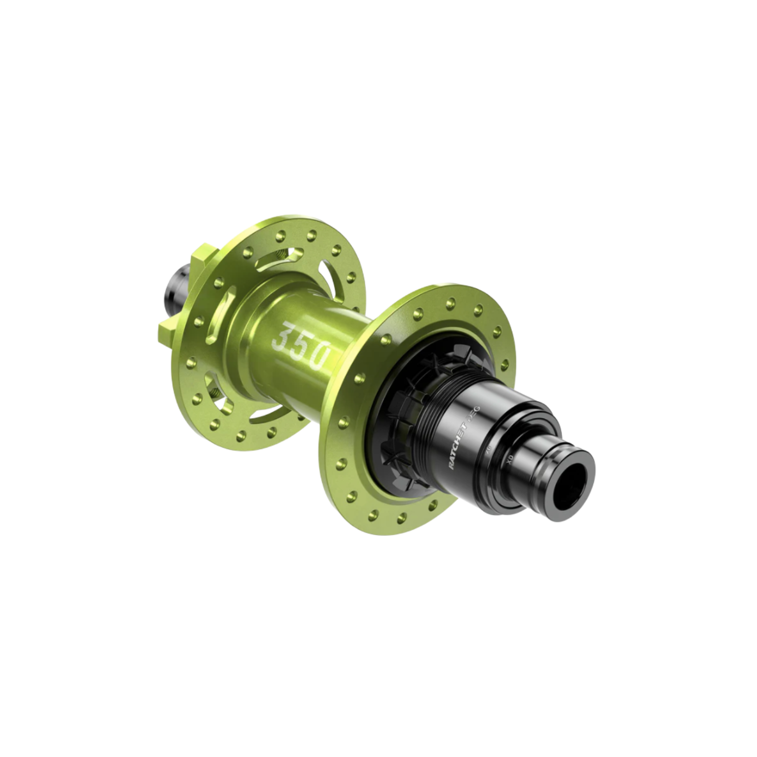 DT Swiss 350 Hub Set - Limited Edition Green