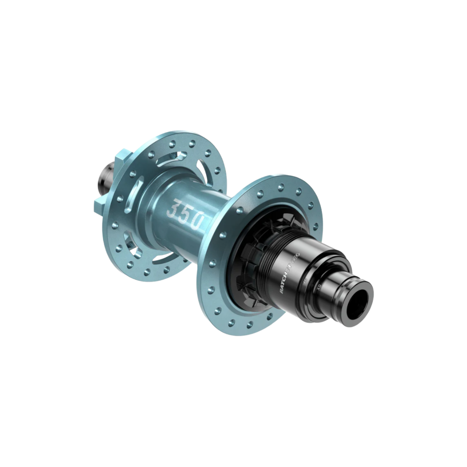 DT Swiss 350 Hub Set - Limited Edition Turquoise