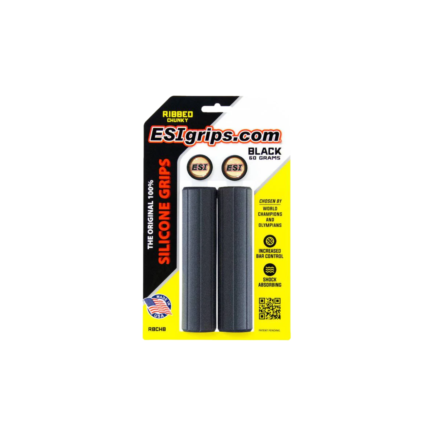 ESI Grips - Ribbed Chunky - Black