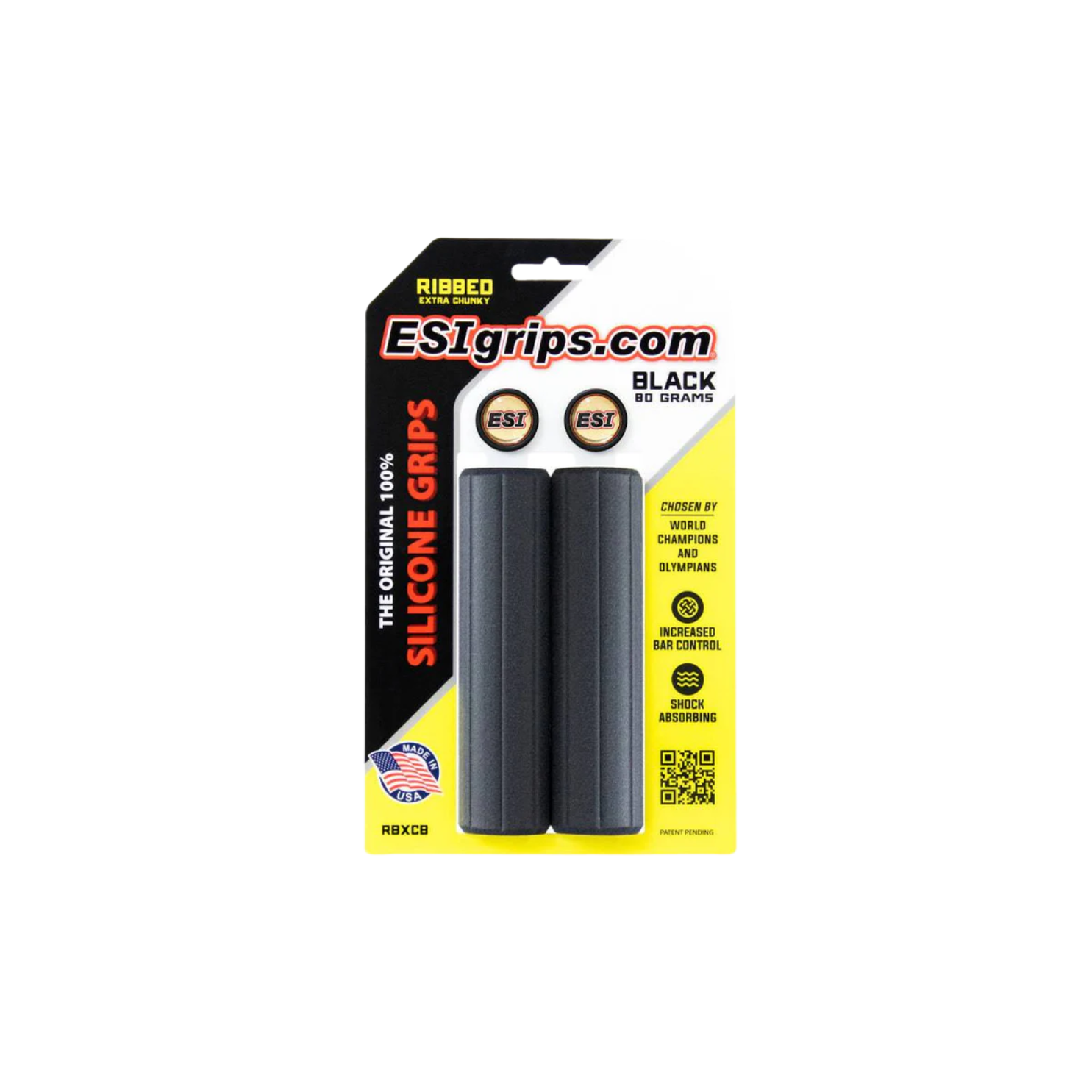 ESI Grips - Ribbed Extra Chunky - Black