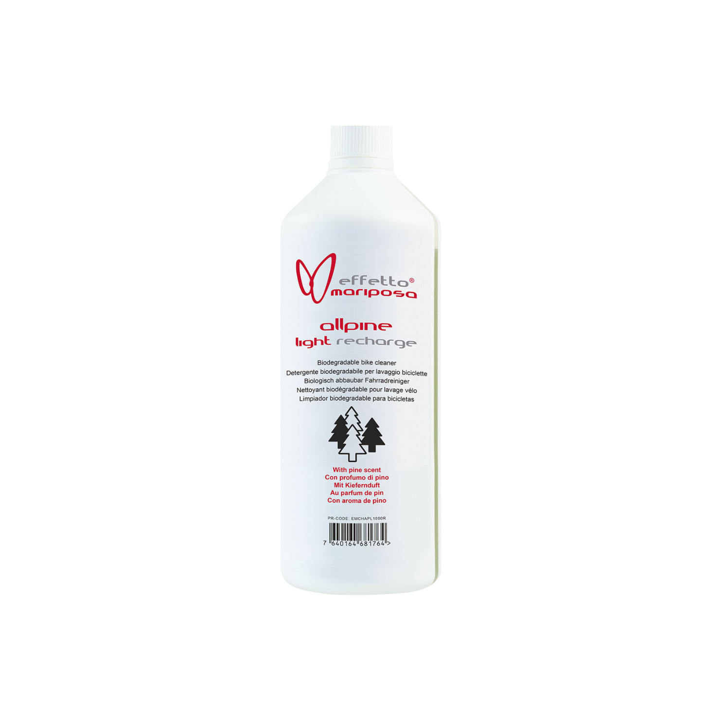 Effetto Mariposa Allpine Light Recharge 可生物降解链条清洁剂 - 1000ml