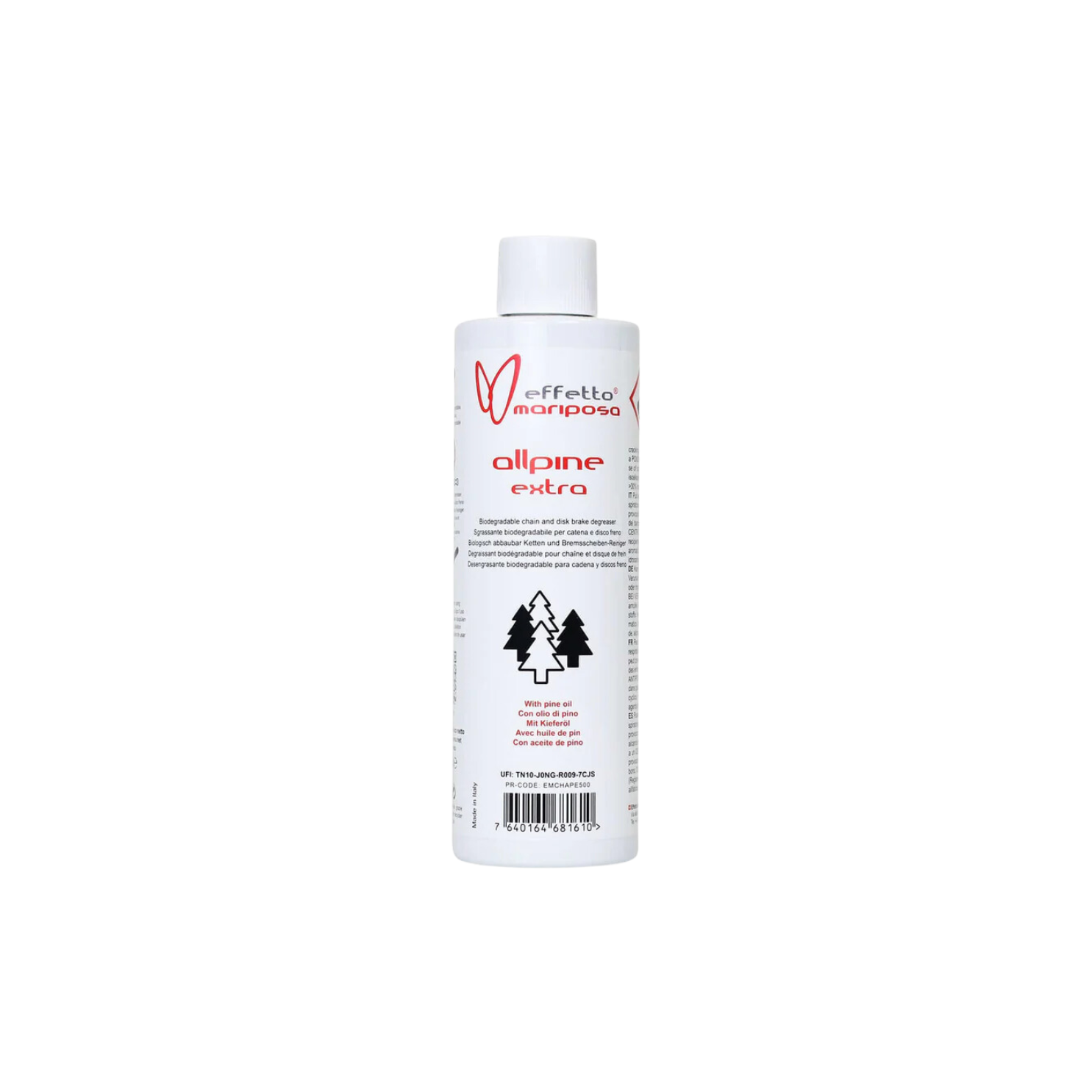 Effetto Mariposa 脱脂剂 Allpine Extra 链条清洁剂 - 500ml