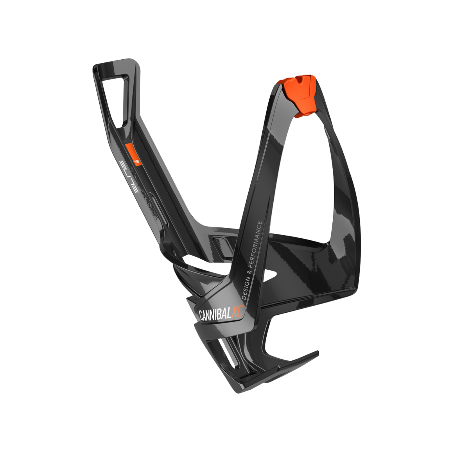 Elite Bottle Cage Cannibal XC - Black/Orange