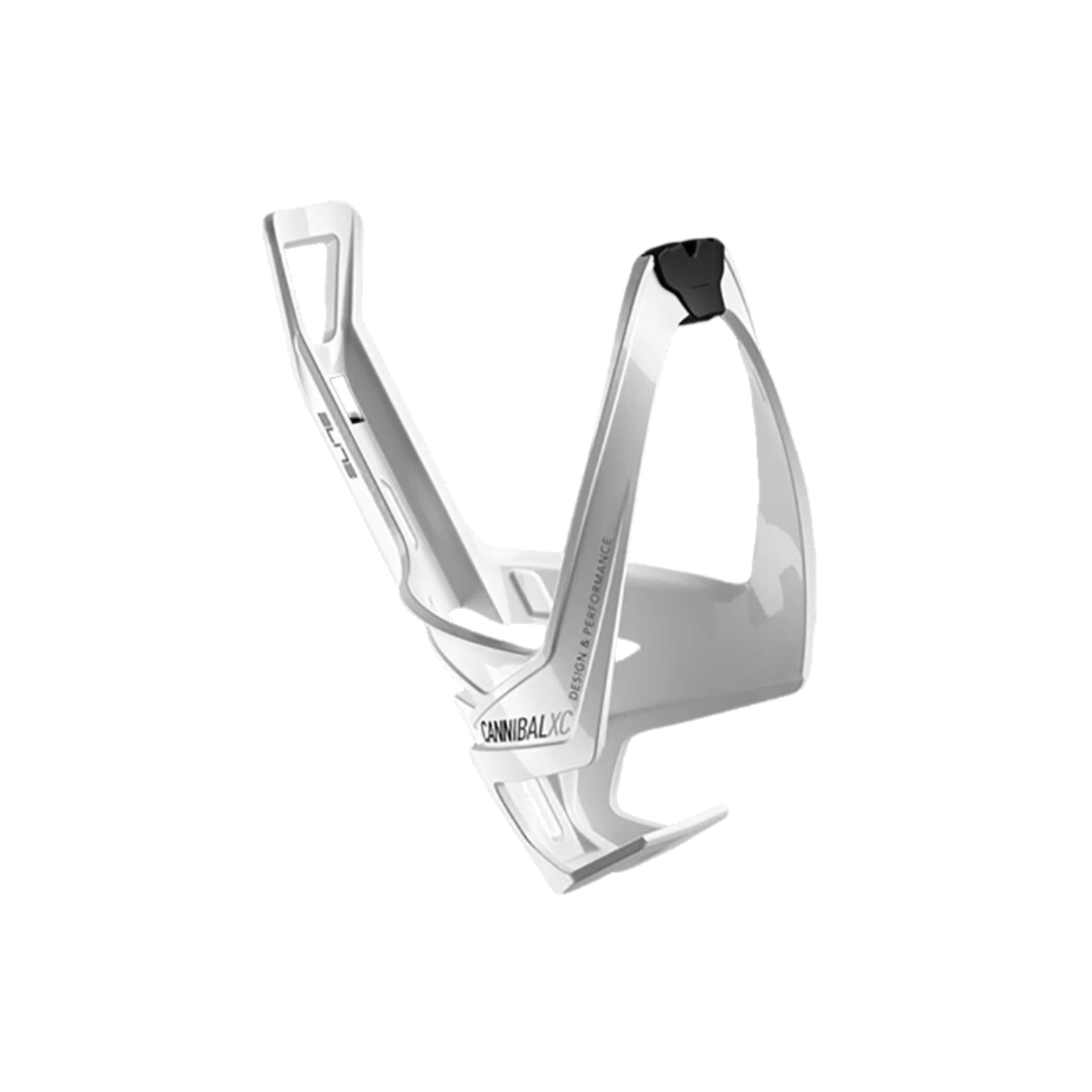 Elite Bottle Cage Cannibal XC - White/Black