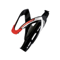Elite Bottle Cage Custom Race - Gloss Black/Red Rubber