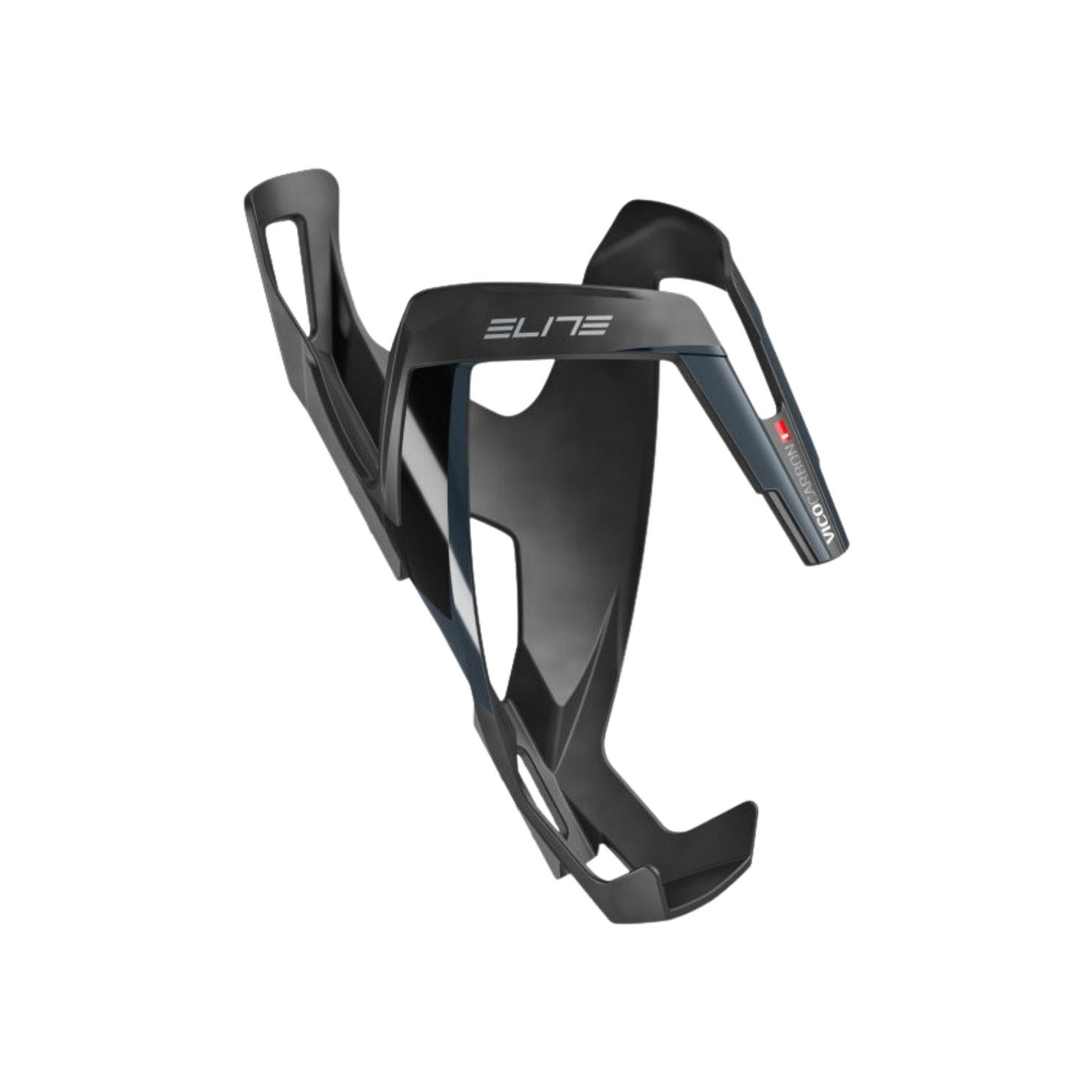 Elite Bottle Cage Vico Carbon - Matte Black/Black