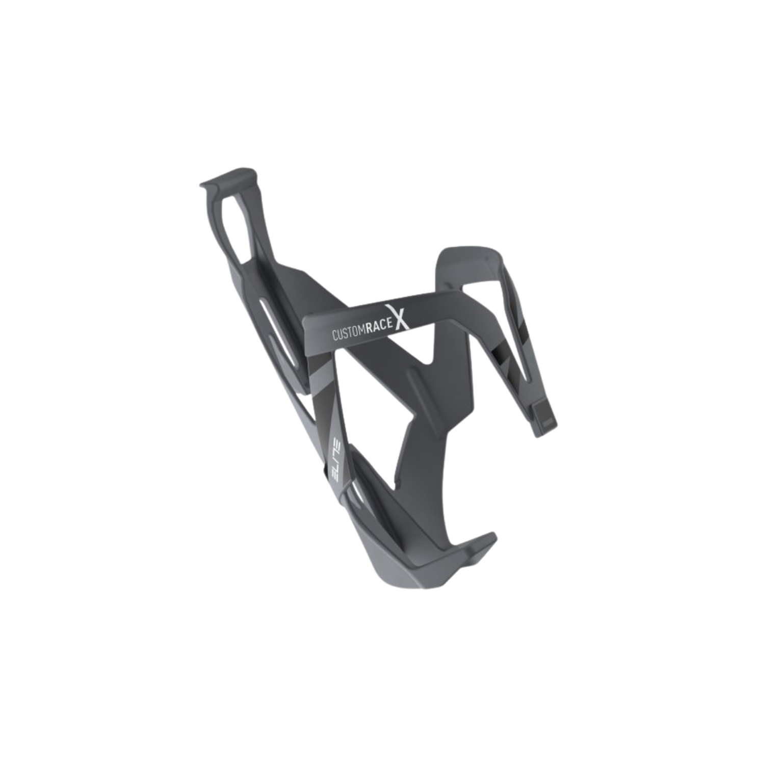 Elite Custom Race X Bottle Cage - Black Skin/Grey