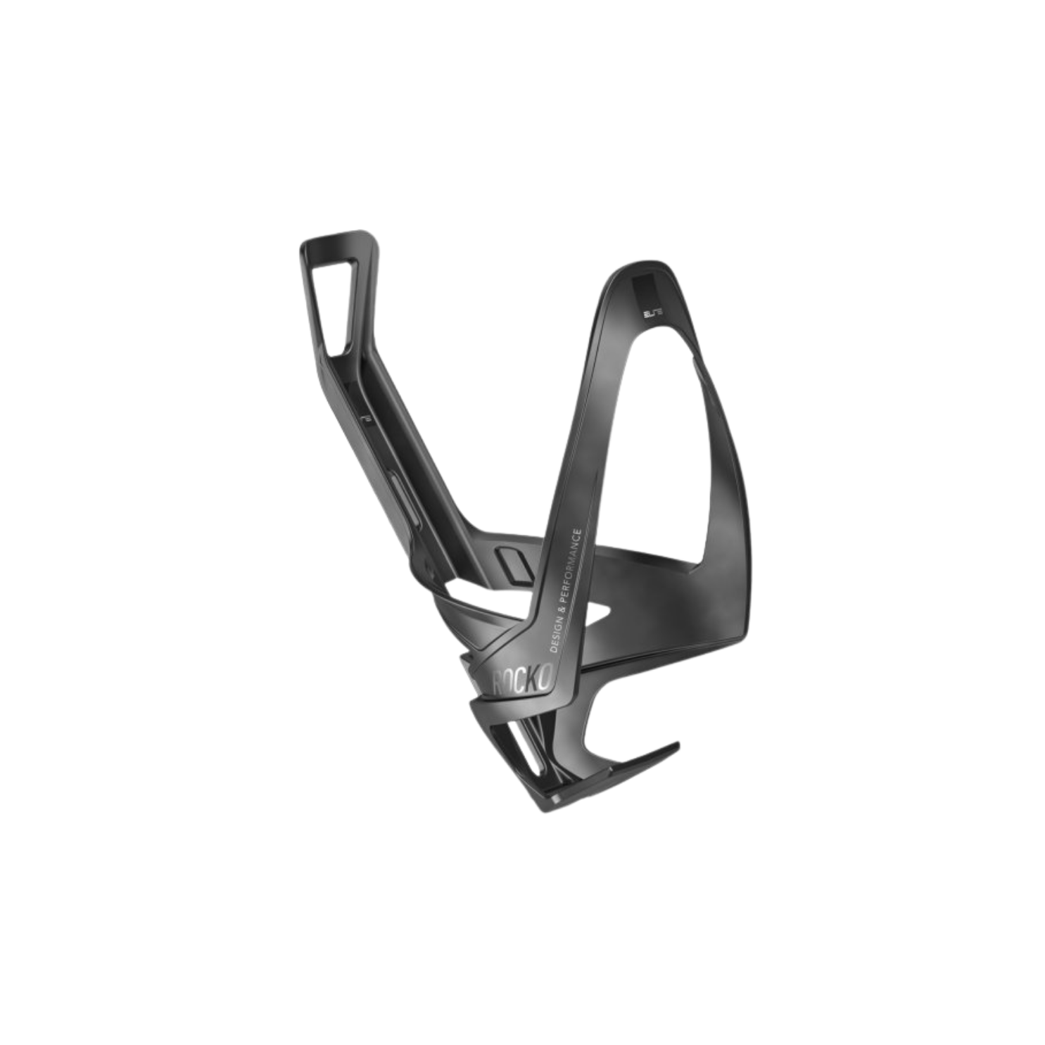 Elite Rocko Carbon Bottle Cage - Black/Matte Black