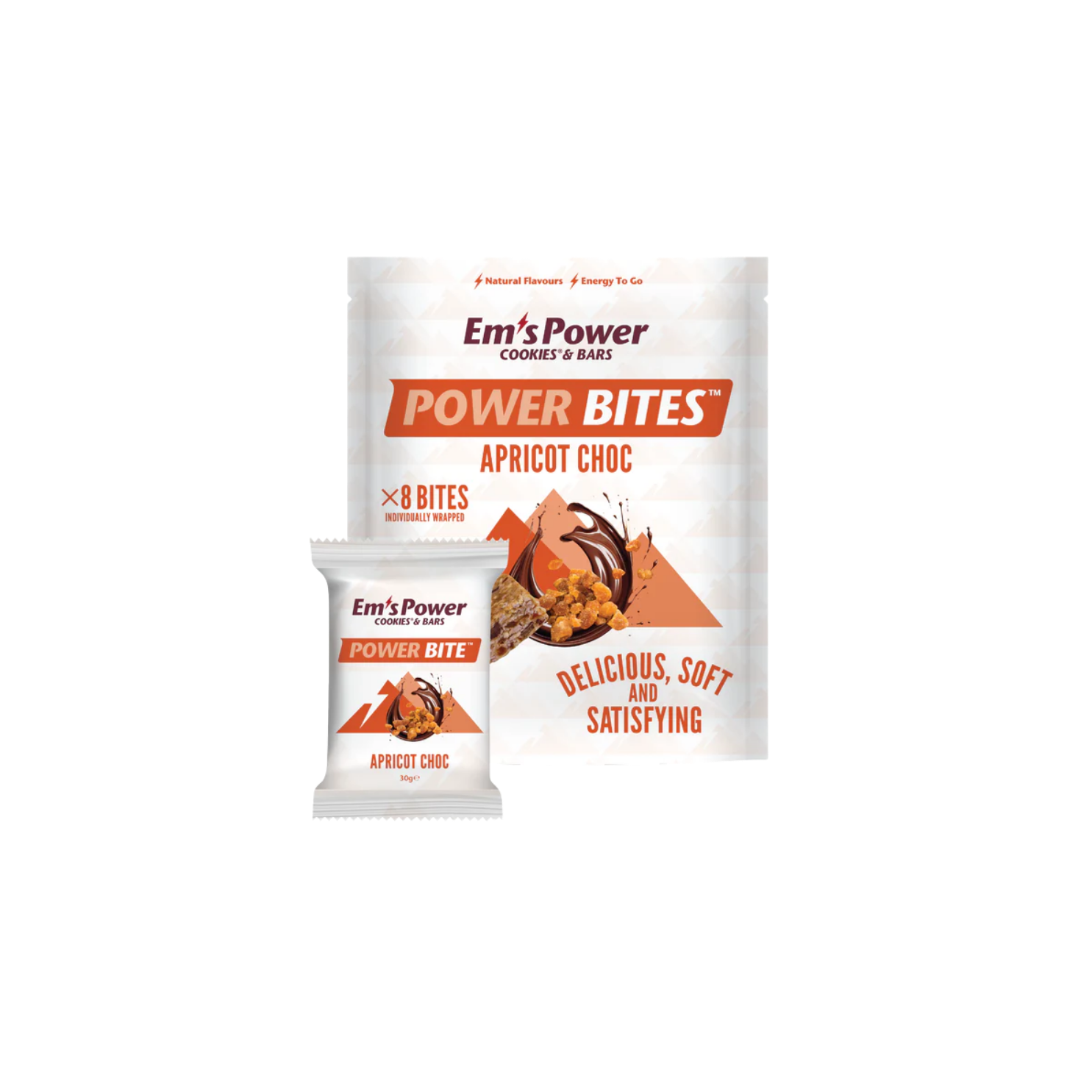 Em's Power Cookies Power Bites - Apricot Choc – CCACHE