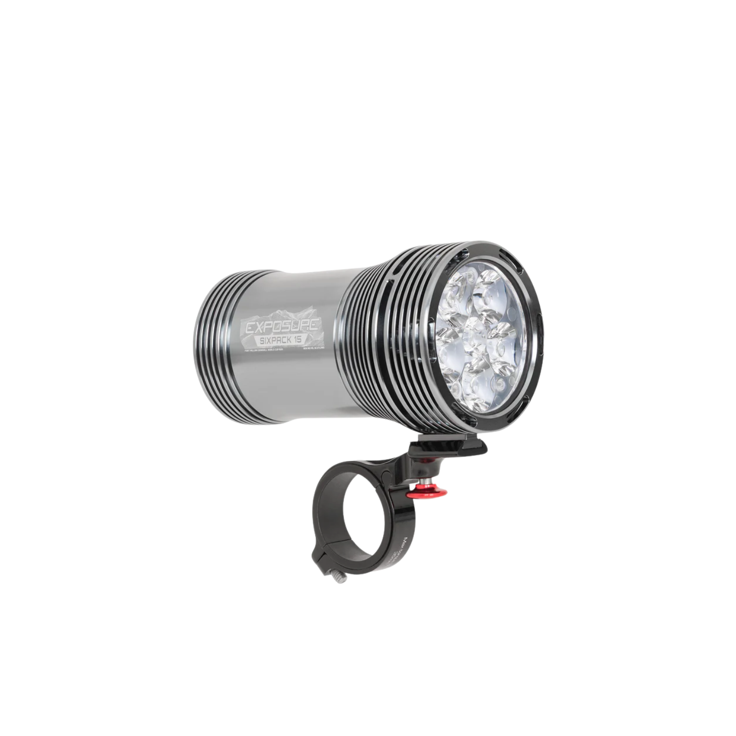 Exposure Six Pack 15 Front Light - Gun Metal Black