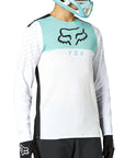 Fox Flexair Delta Ls Jersey White 2023