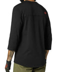 Fox RANGER DR 3/4 JERSEY - Black Left Back