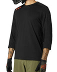 Fox RANGER DR 3/4 JERSEY - Black Right Front