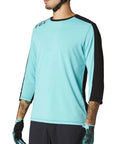 Fox RANGER DR 3/4 JERSEY - Teal Right Facing Front