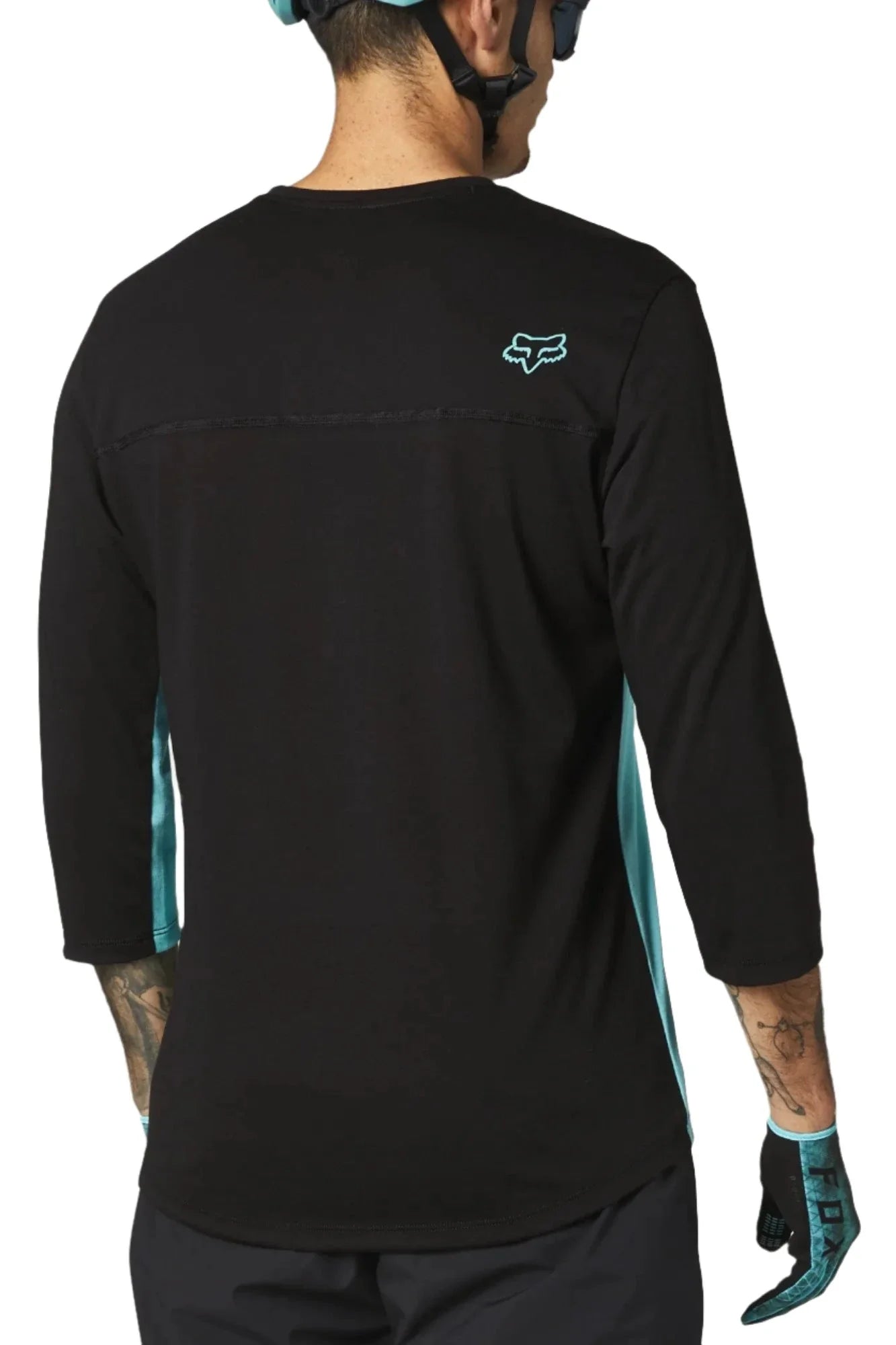 Fox RANGER DR 3/4 JERSEY - Teal Right Facing Back