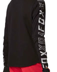 Fox YOUTH RANGER DR LS JERSEY - Black BACK FACING RIGHT