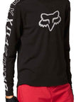 Fox YOUTH RANGER DR LS JERSEY - Black FRONT