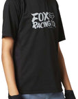 Fox YOUTH DEFEND SS JERSEY - Black FRONT FACING RIGHT