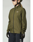 Fox Ranger Wind Womens Jacket - Olive Green