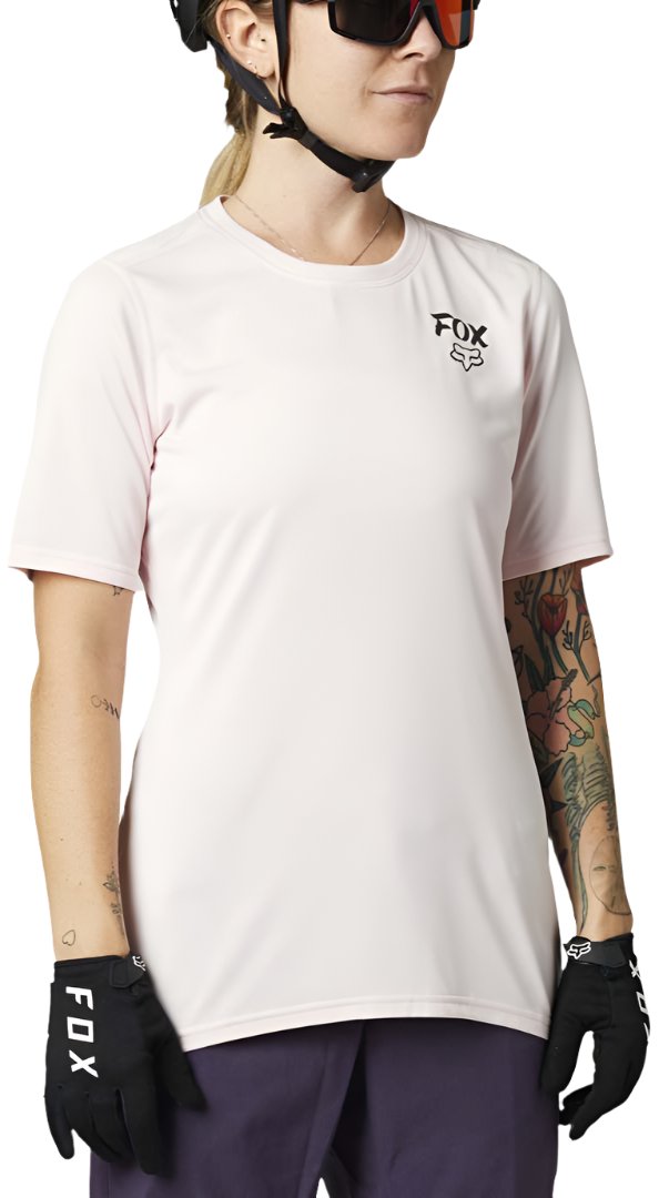 Fox W RANGER SS JERSEY - Pale Pink Front