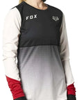 Fox WOMENS FLEXAIR LS JERSEY - Black/ Pink Front Facing Left