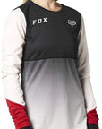 Fox WOMENS FLEXAIR LS JERSEY - Black/ Pink Front Facing Left