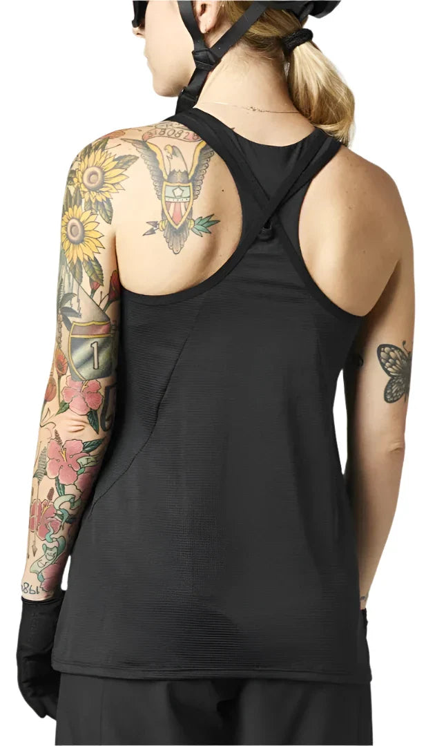 Fox WOMENS FLEXAIR TANK - Black BACK