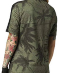 Fox WOMENS RANGER DR SS JERSEY SE - Olive Green Back Facing Model