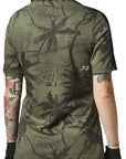 Fox WOMENS RANGER DR SS JERSEY SE - Olive Green Back Facing Model