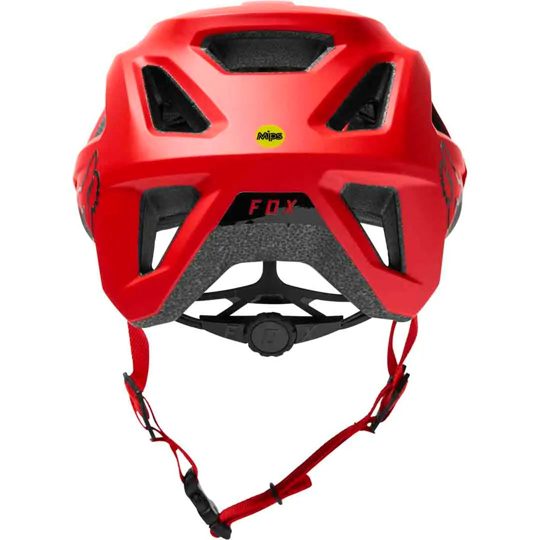 Fox MAINFRAME HELMET TRVRS, AS Flo Red