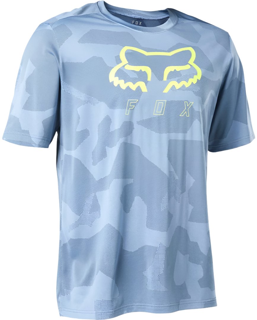 Fox RANGER SS TRU DRI JERSEY - Dust Blue FRONT