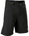 FOX YOUTH RANGER SHORT W/LINER - BLACK FRONT