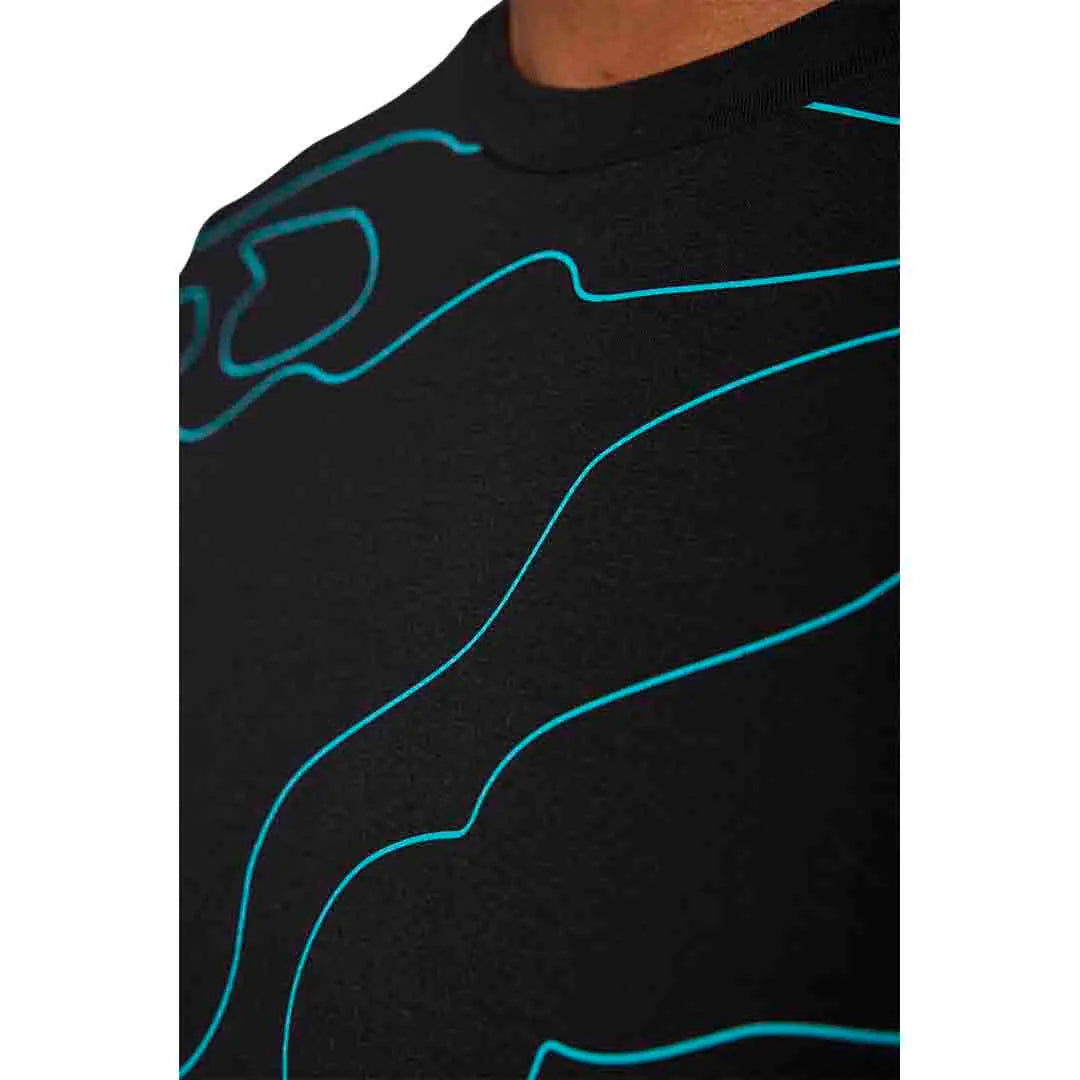 Fox RANGER DR MD LS JERSEY LUNAR - Black Closer Print Look