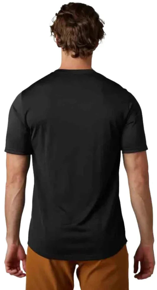 Fox RANGER TRU DRI SS JERSEY - Black Back Facing Model