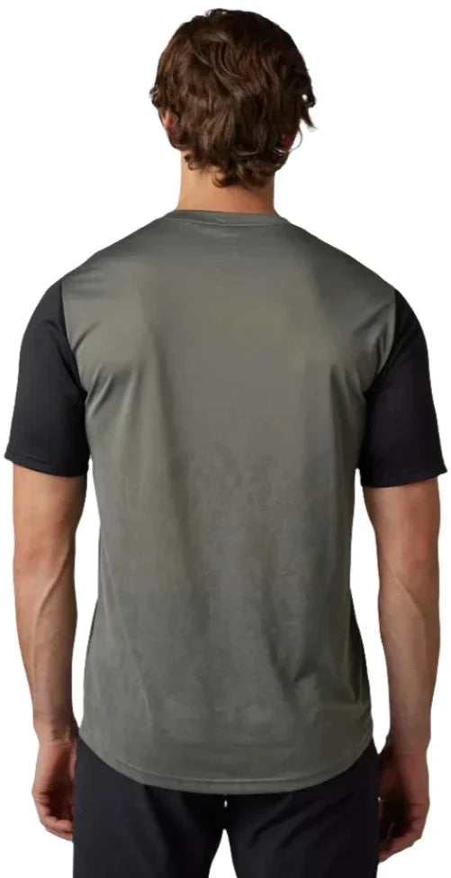 Fox RANGER TRU DRI SS JERSEY - Pewter back Facing Model