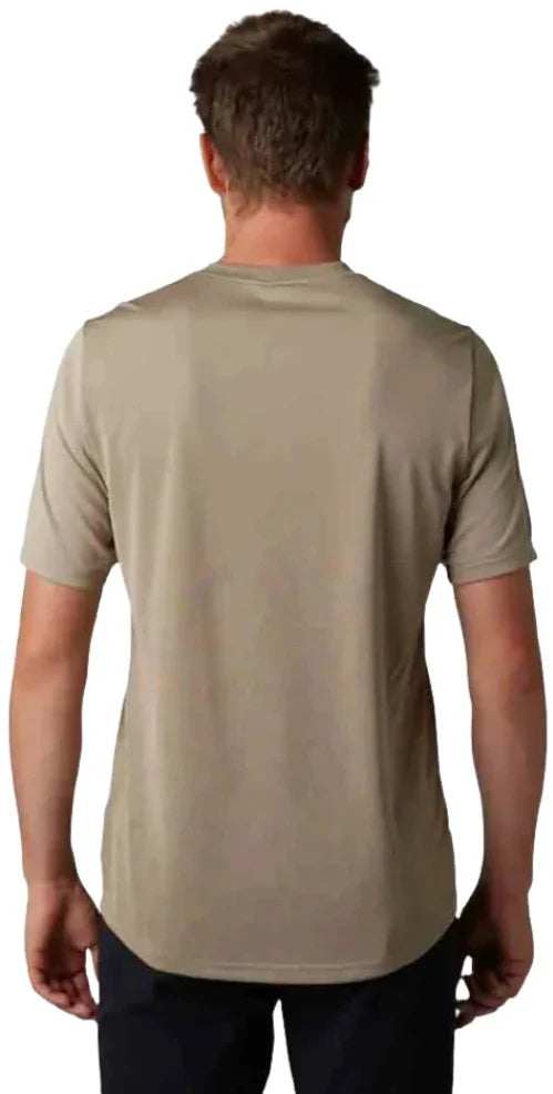 Fox RANGER TRU DRI SS JERSEY - Mocha Back Facing Model