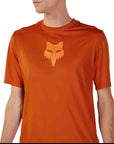 Fox RANGER SS JERSEY LAB HEAD - Burnt Orange Front Print