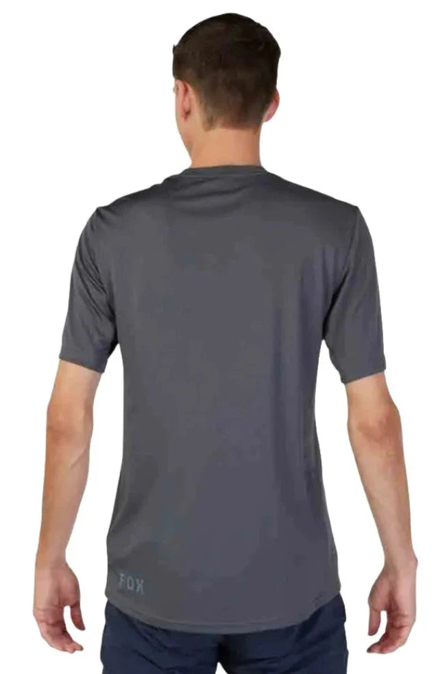 Fox RANGER SS JERSEY LAB HEAD - Dark Shadow Back Facing Model