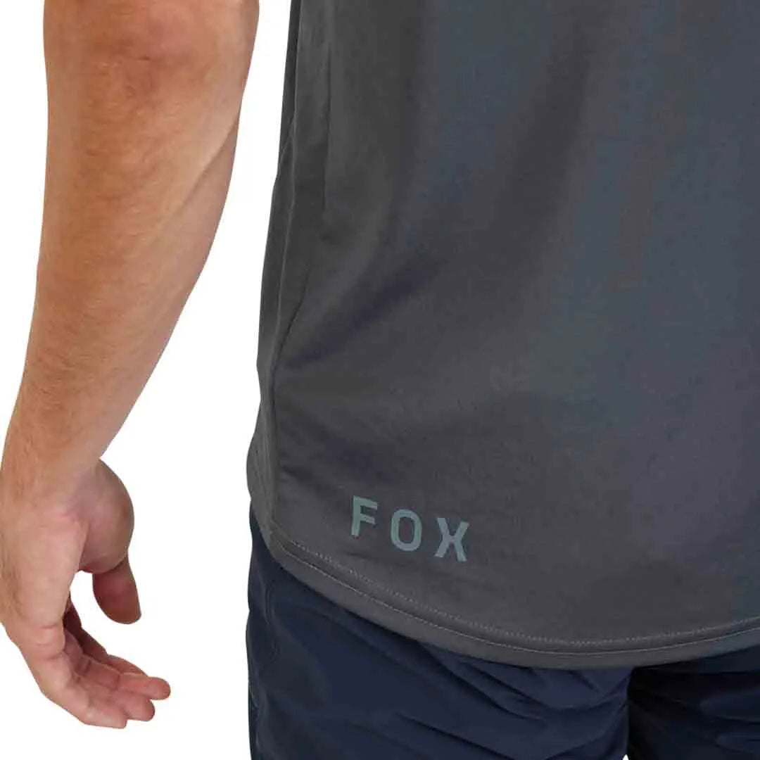 Fox RANGER SS JERSEY LAB HEAD - Dark Shadow Back Print Focus