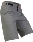 FOX RANGER LITE SHORT - PEWTER SIDE FRONT