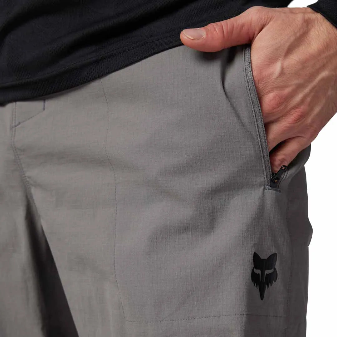 Fox RANGER SHORT W/ LINER - Pewter POCKET