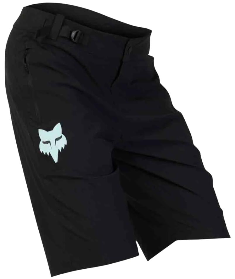 Fox RANGER SHORT RACE - Black SIDE FRONT